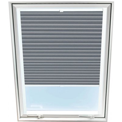 Rolmeister Plisovaná roleta pro střešní okno, tepelná izolace 100% zatemnění Fakro 55x78cm – Hledejceny.cz