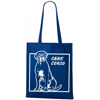 Plátěná taška Cane Corso Modrá