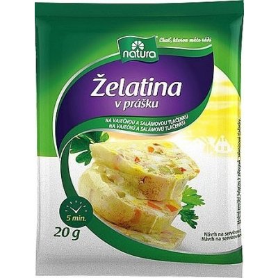 Natura Želatina na vaječnou a salámovou tlačenku 20 g – Hledejceny.cz