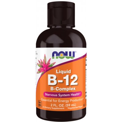 Now Foods Vitamín B12 Complex 59 ml kapky – Hledejceny.cz