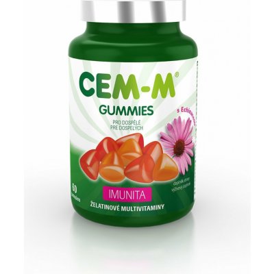 Cem-m Gummies Imunita želatinové pastilky 60 ks – Hledejceny.cz