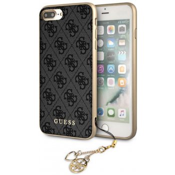 Pouzdro GUESS Charms Hard Case 4G iPhone 7/8 Plus šedé