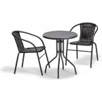 Nábytek Texim Balkonový BISTRO set NINA 3dílný – Zboží Dáma