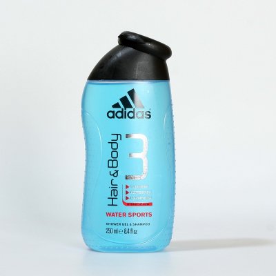 Adidas 3 Active Water Sports Men sprchový gel 250 ml