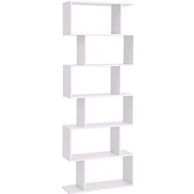 VASAGLE Knihovna bílá 70x24x190,5 cm – Zboží Dáma