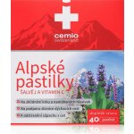 Cemio Alpské pastilky Šalvěj a vitamin C 40 pastilek – Hledejceny.cz
