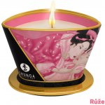 Shunga Massage Candle Rose Petals 170 ml – Zboží Dáma