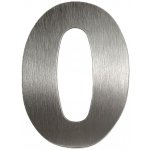 KĽUČKA Domovní číslo popisné 120mm Nerez - č.0 Nerez – Hledejceny.cz
