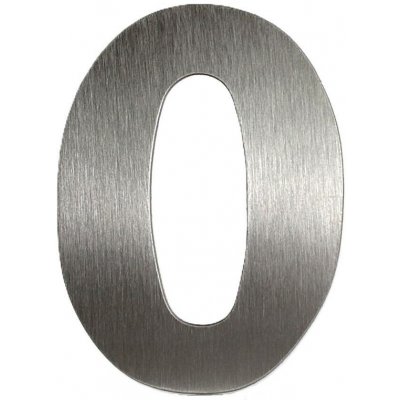 KĽUČKA Domovní číslo popisné 120mm Nerez - č.0 Nerez – Hledejceny.cz
