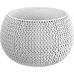 Prosperplast Květináč s vkladem SPLOFY BOWL 23,9 cm bílý – Sleviste.cz