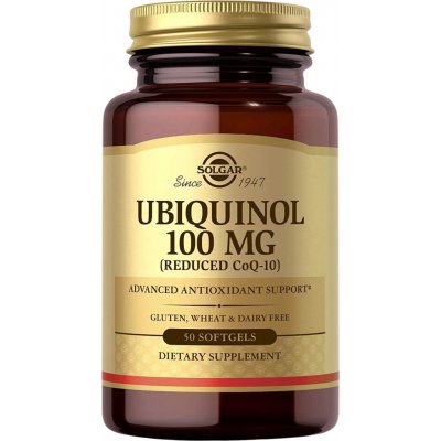 Solgar Specialty Ubiquinol 100 mg 50 kapslí – Hledejceny.cz