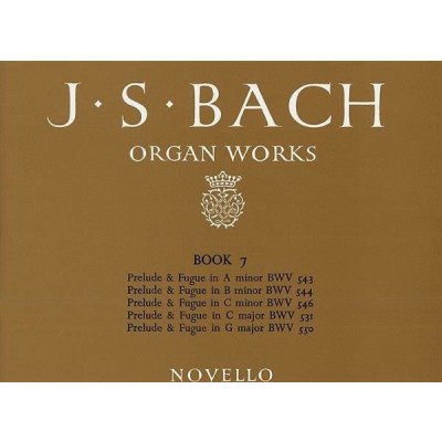 J.S. Bach Organ Works Book 7 noty na varhany – Hledejceny.cz