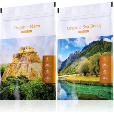Energy Organic Maca caps 120 kapslí + Organic Sea Berry powder 100 g – Zbozi.Blesk.cz