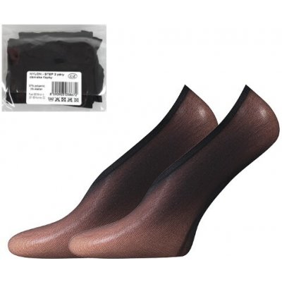 Lady B Ťapky dámské silonkové NYLON step 20 DEN BEIGE tělové 2 páry balené pouze v sáčku beige – Sleviste.cz