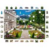 Puzzle WOODEN CITY Dřevěné Palác Mirabell a Salzburský hrad 2v1 EKO 1010 dílků