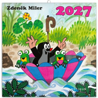 NOTIQUE poznámkový Krteček 30 × 30 cm 2027 – Zboží Mobilmania