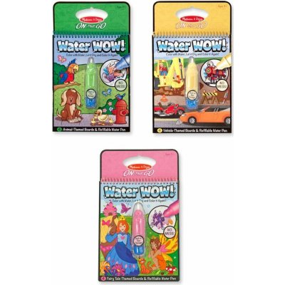 Melissa & Doug Water Wow kouzlení vodou Vozidla – Hledejceny.cz