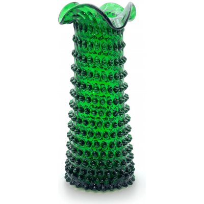 Váza 29cm - Hobnail - Ananas - tmavě zelená – Hledejceny.cz