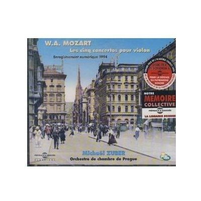 W.A. Mozart - Les Cinq Concertos Pour Violon CD – Hledejceny.cz