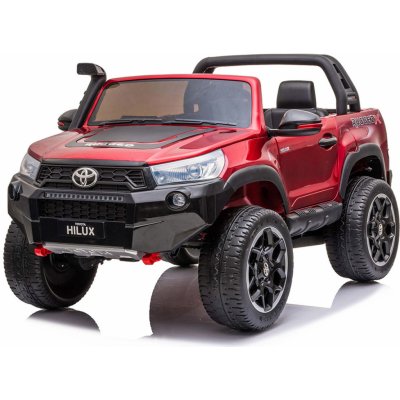 Daimex Dvoumístné elektrické autíčko Toyota Hilux s motory 2x 24V/240W lakované vínová – Zboží Dáma