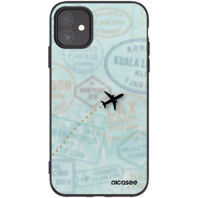 Picasee silikonový černý obal pro Apple iPhone 11 - FLIGHT PATH – Hledejceny.cz
