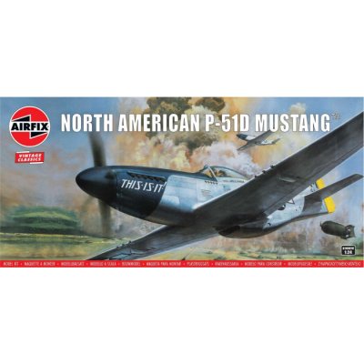 Airfix North American P 51D Mustang A:24 – Hledejceny.cz