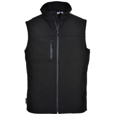 Portwest vesta TK51, softshellová POR-TK51BKRXS černá – Zboží Mobilmania