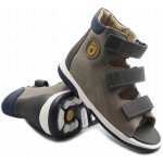 Memo sandál Pedro 25 šedý nubuk – Zboží Dáma