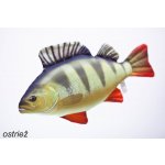 Gaby polštářek ryba Okoun říční 50 cm – Zbozi.Blesk.cz