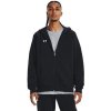 Pánská mikina Under Armour mikina Rival Fleece FZ Hoodie black Černá