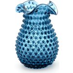 Váza 21cm - Hobnail - Ananas - modrý kouř – Hledejceny.cz