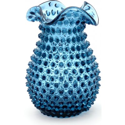 Váza 21cm - Hobnail - Ananas - modrý kouř – Hledejceny.cz