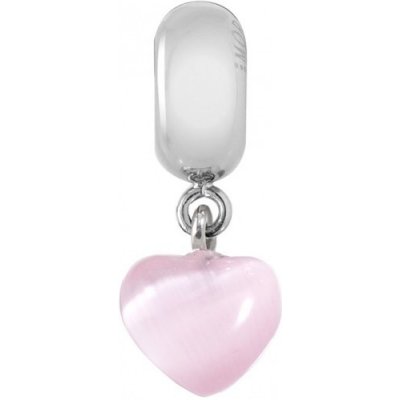 Morellato Ocelový přívěsek Drops Pink Heart SCZ445 – Zboží Mobilmania