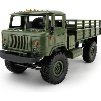 S-Idee GAZ-66 Vojenský truck zelená RTR 4x4 1:16