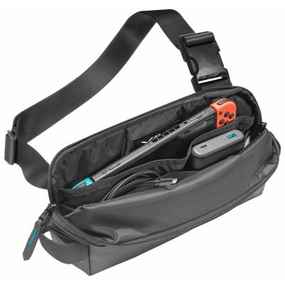 Yaxo Kaddo Case Nintendo Switch, Nintendo Switch 2 Techno černý – Zboží Živě