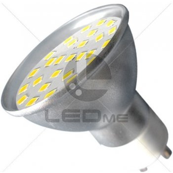 LEDme LED žárovka S 3.5W GU10 240V Teplá bílá CRI80