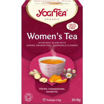 Yogi Tea Women´s Tea Čaj pro ženy BIO čaje 17 x 1.8 g – Zbozi.Blesk.cz