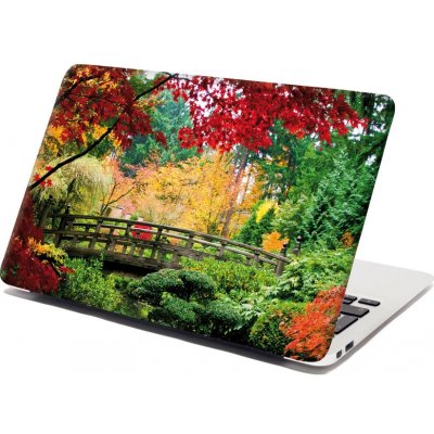 Sablio Samolepka na notebook Most v parku - 38x26 cm – Zbozi.Blesk.cz
