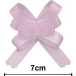 Stahovací mašle Basic 1/25 STAND - růžová (50 ks/bal) – Zboží Dáma