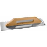 STAVTOOL Hladítko nerezové zubové | 480x130 mm, zub 6x6 mm