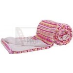 Kaarsgaren bambusová deka růžové proužky – Zboží Mobilmania