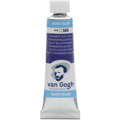 Van Gogh Akvarelová barva v tubě10 ml 568 Permanent Blue Violet – Zboží Mobilmania