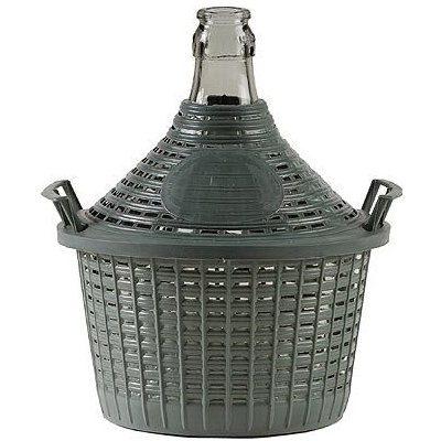 Demižón Strend Pro Cada Inco, 20 lit. skleněný demižón na víno a kořalku, plastový kryt ST221886 – Zboží Mobilmania