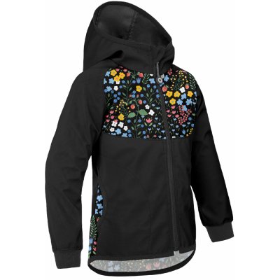 Unuo Dětská softshellová bunda bez zateplení Basic Černá Zahrada – Sleviste.cz