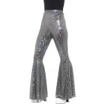 Kalhoty Hipís dámské stříbrné – Zboží Mobilmania