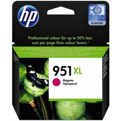 HP 951XL originální inkoustová kazeta purpurová CN047AE – Sleviste.cz