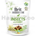 Brit Care Dog Crunchy Cracker Insects with Rabbit enriched with Fennel 200 g – Sleviste.cz