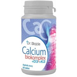 Dr.Bojda Calcium Biokomplex s vitaminem D3 a K2 60 tablet