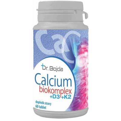 Dr.Bojda Calcium Biokomplex s vit. D3 a K2 60 tablet