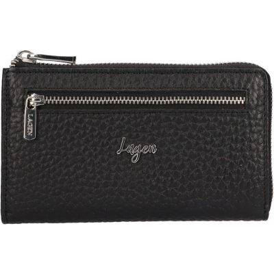 Lagen 70608 dámská kožená luxusní peněženka černá – Zboží Mobilmania